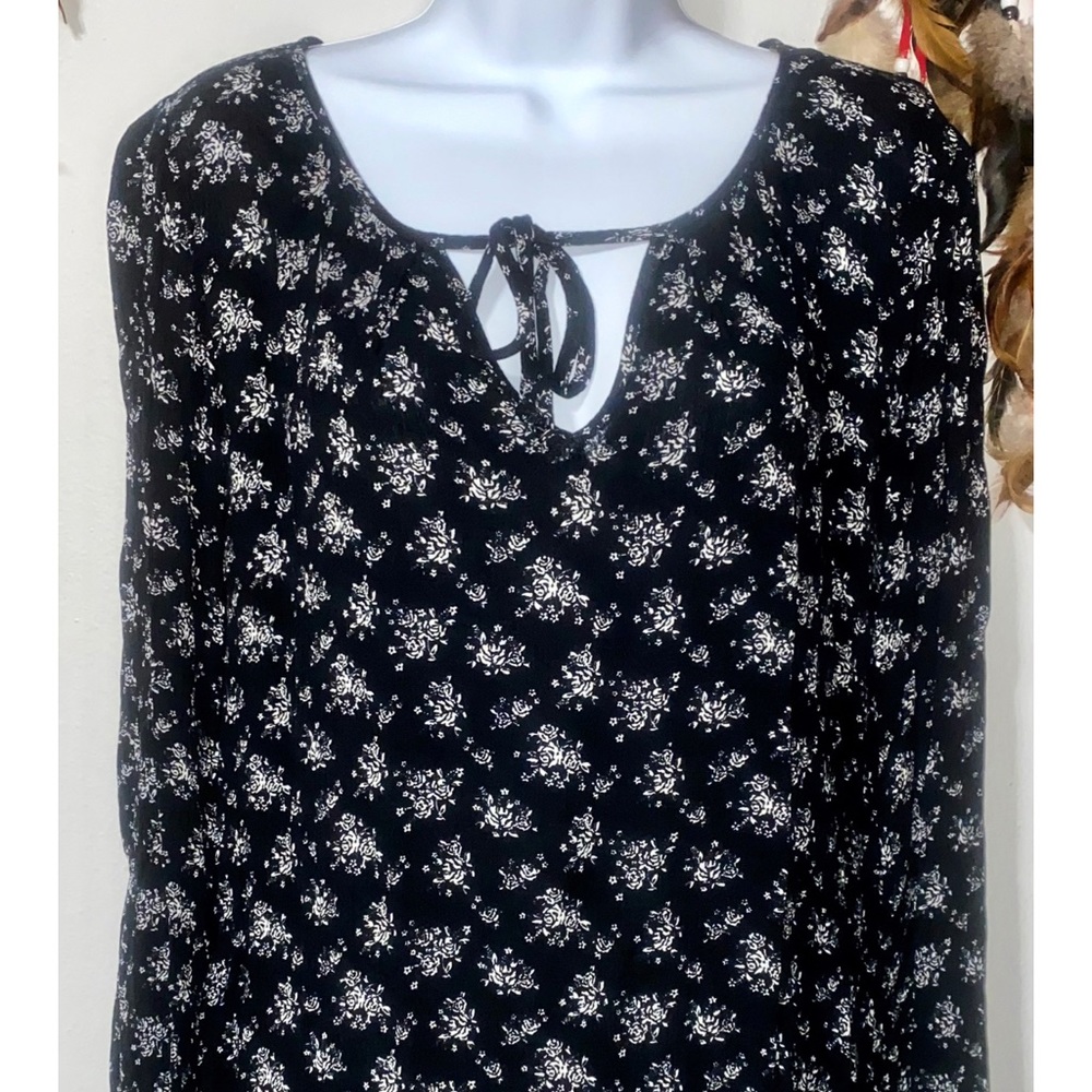 3/$15 Black Fit & Flare Dress
